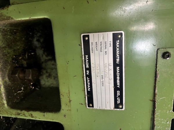 Tiện NC Takamatsu UX-5 660052 1992 - Hình ảnh 2